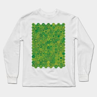 hex pos var green Long Sleeve T-Shirt